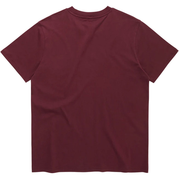 2023 Mystic Mens Icon Tee 35105.230178 - Red Wine